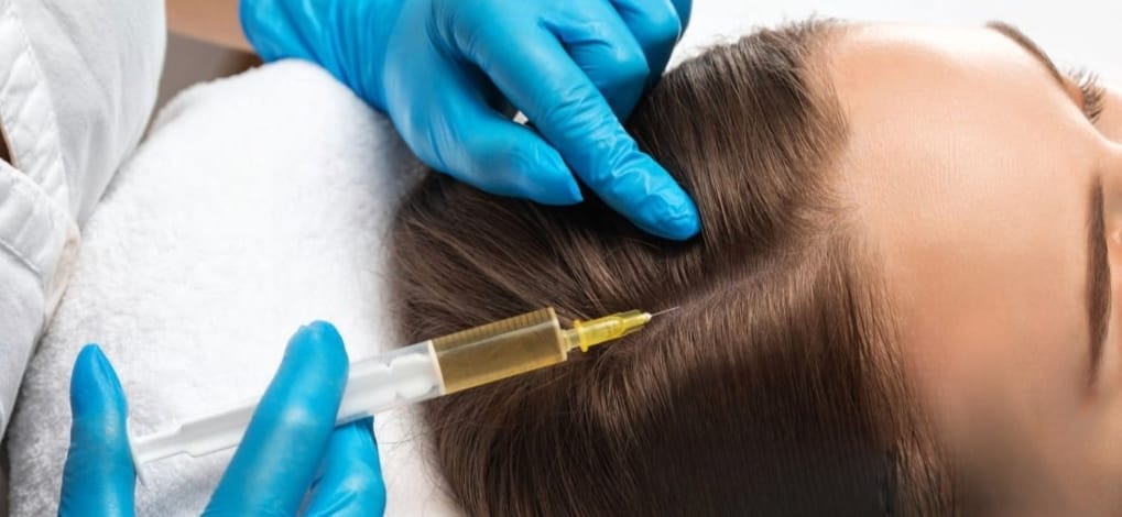 Injectable solution hair therapy, Sheffield